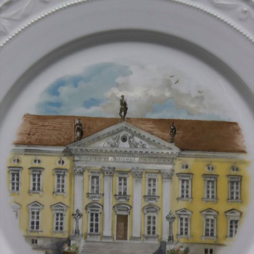 Ansichtenteller 'Schloss Bellevue' / A view plate 'Bellevue castle', KPM, Berlin&hellip;