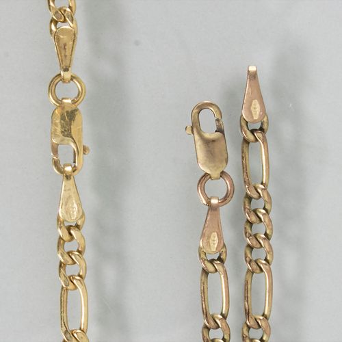 Damen Goldkette mit Armband / An 8 ct gold necklace with bracelet Matériau : or &hellip;