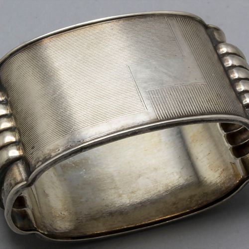 Art Déco Serviettenring / A silver Art Deco napkin ring, Robert Kraft, Pforzheim&hellip;
