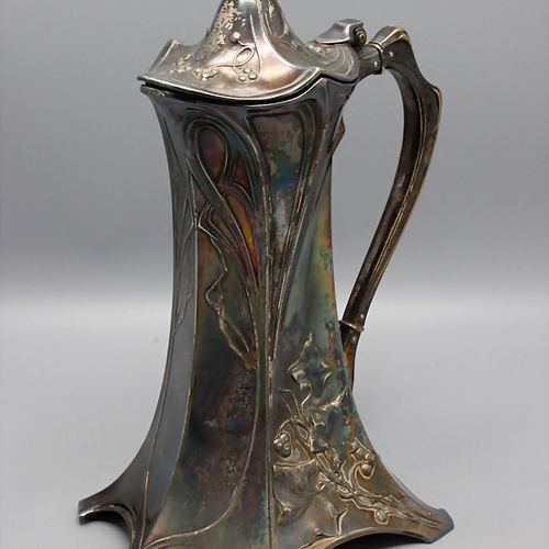 Jugendstil Kaffeekanne 'Efeu' / An Art Nouveau coffee pot 'Ivy', WMF, Geislingen&hellip;