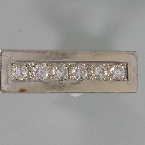 Kettenverschluss mit Diamanten / A 14 ct white gold necklace clasp with diamonds&hellip;