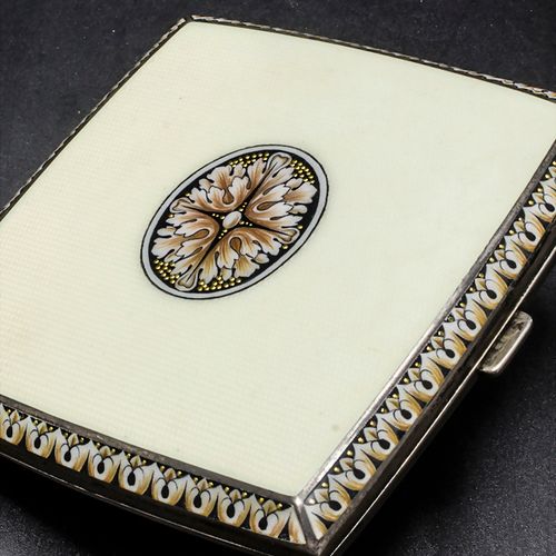 Art Déco Zigarettenetui / An Art Deco silver cigarette box, Fritz Bemberg, Pforz&hellip;