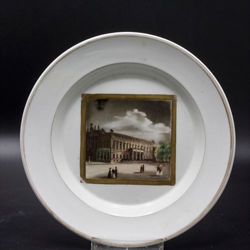 Klassizismus Teller mit Berliner Ansicht 'Altes Palais' / A Classicism plate wit&hellip;