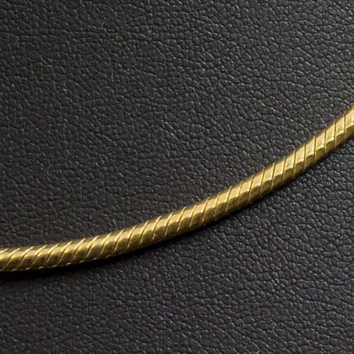 Goldkette / A 14 ct gold necklace Material: Yellow gold Au 585/000,
Length: 46 c&hellip;