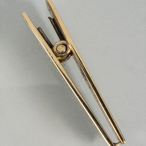 Krawattennadel / A 14 ct gold tie pin Materiale: GG 585/000 14 Kt,
Lunghezza: 30&hellip;