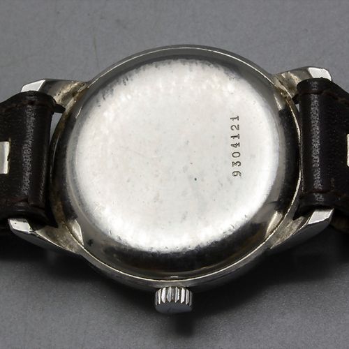HAU Sporto / A men's wrist watch, Zenith, Schweiz, um 1960 Caja: acero inoxidabl&hellip;