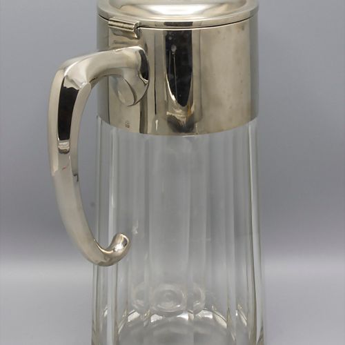 Art Déco Kristallglaskanne 'Kalte Ente' / An Art Deco crystal glass jug 'Cold Cu&hellip;
