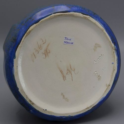 Jugendstil Keramikschale / An Art Nouveau ceramic bowl, Julius Dressler, Österei&hellip;