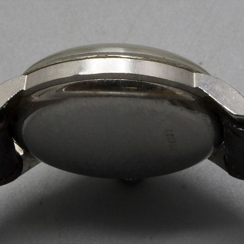 HAU Sporto / A men's wrist watch, Zenith, Schweiz, um 1960 Case: stainless steel&hellip;