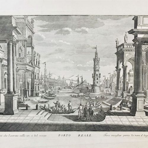 GALLI BIBIENA. Royal Harbor. 
Giuseppe GALLI BIBIENA 
1696-1757; 1737-1825



Ro&hellip;