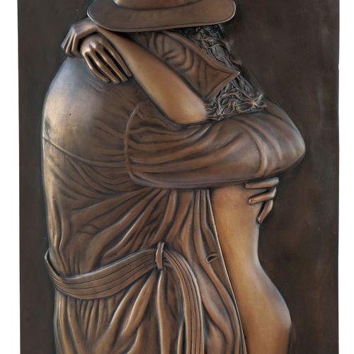 Zärtlichkeit Bruno Bruni (1935 Gradera/Italy) Zärtlichkeit, bronze relief, dimen&hellip;