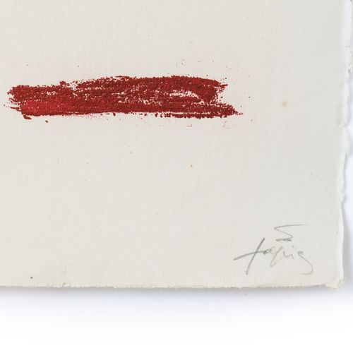 2-tlg., Ohne Titel Antoni Tàpies (1923 Barcelona - 2012 ibid) (F) 2 works, Untit&hellip;
