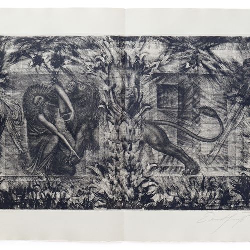 20.-tlg. Mappe Samson Zyklus 
Ernst Fuchs (1930 Viena - 2015 ibíd.) (F)

Carpeta&hellip;
