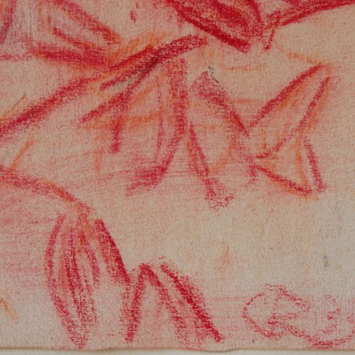 Rote Blüten Christian Rohlfs (1849 Niendorf - 1938 Hagen)
Fleurs rouges, craies &hellip;