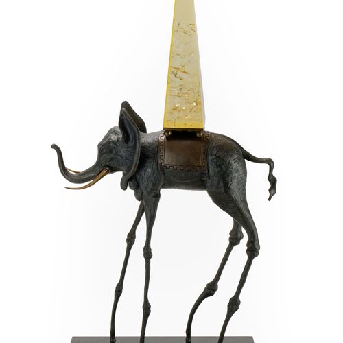 Elephant de lespace Salvador Dalí (1904 Figueres/Spagna - 1989 ibid.) (F)
'Eleph&hellip;