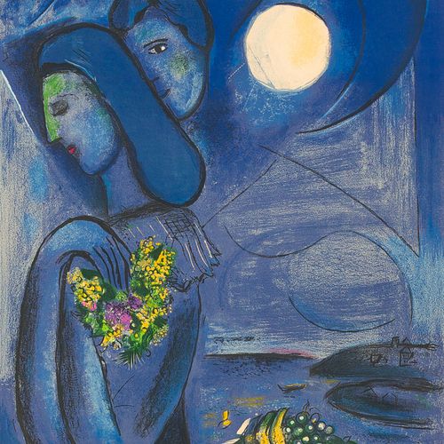 Marc Chagall (1887 Witebsk - 1985 Paul de Vence) (F) 
Marc Chagall (1887 Witebsk&hellip;