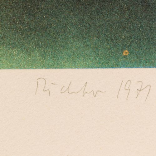 Gerhard Richter (1932 Dresden) (F) 
Gerhard Richter (1932 Dresda) (F)
"Teydeland&hellip;