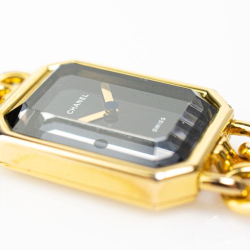 CHANEL 
Chanel
'Première' ladies wrist watch , 1987, quartz, ref. H 0001, case s&hellip;