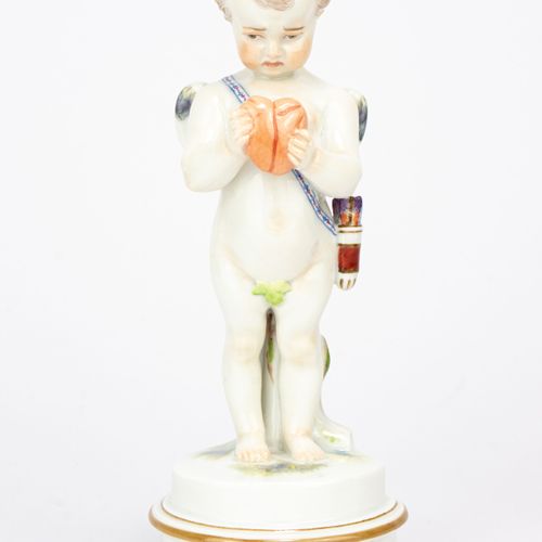 Amor mit gebrochenem Herzen 
Cupid with broken heart
Meissen, around 1900, desig&hellip;