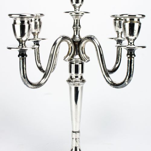 Paar Tischleuchter 
Paire de chandeliers de table
2 pièces, A. Caruso, Italie, P&hellip;