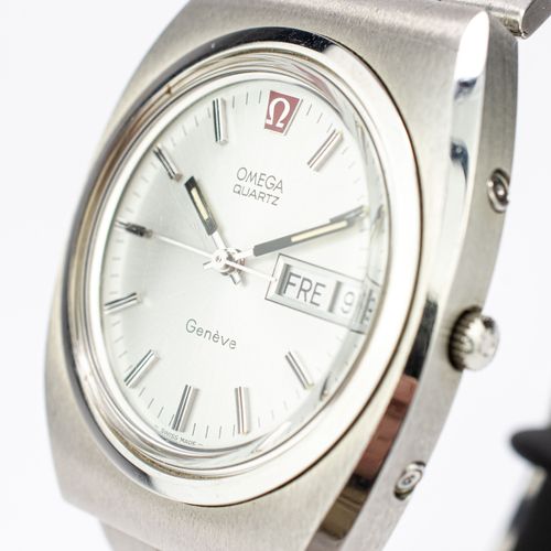 OMEGA 
Omega
'Megaquartz' men's wristwatch , circa 1970, quartz, case steel, dia&hellip;