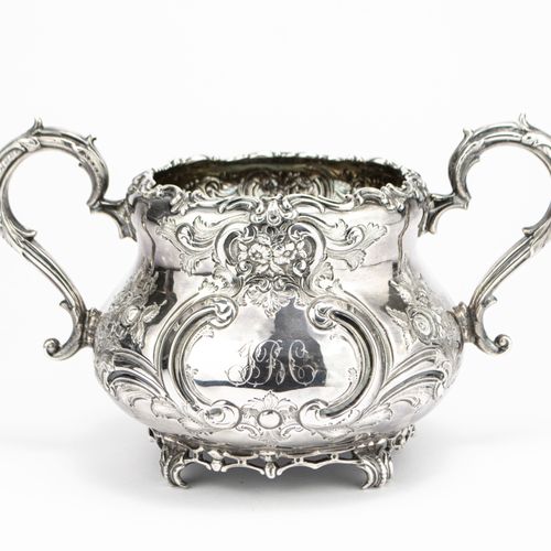 Große viktorianische Zuckerdose 
维多利亚时代的大型糖碗
Martin Hall & Co，伯明翰和伦敦，1893年，印有925&hellip;