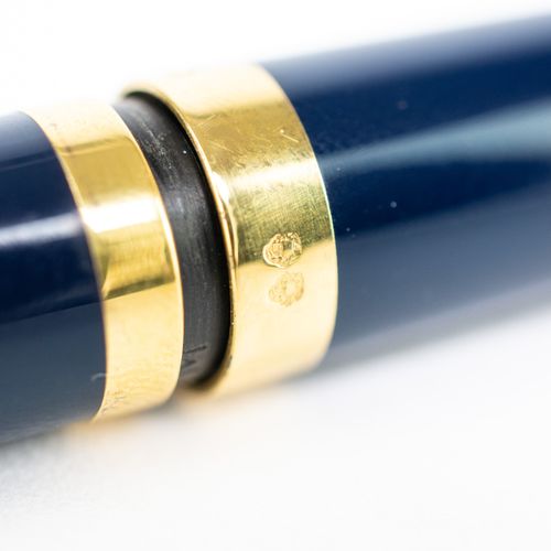 Dupont Füllfederhalter Penna stilografica Dupont
lacca blu Cina e argento 925, p&hellip;