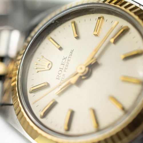 ROLEX 
Rolex
'Oyster Perpetual' montre-bracelet pour dames, automatique, boîtier&hellip;