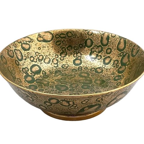 Null SÈVRES
Ciotola rotonda in ceramica con decorazione verde e oro, marchio inc&hellip;