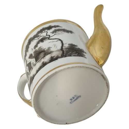 Null PARIGI
Teiera in porcellana coperta con decorazione a grisaglia e oro
XIX s&hellip;
