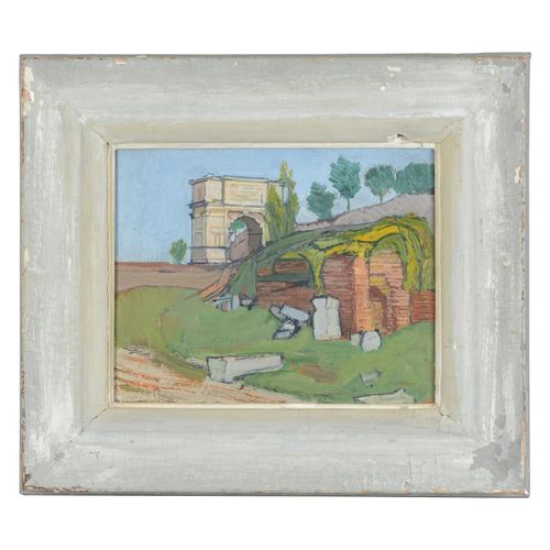 ? CLAUDE MAURICE ROGERS (BRITISH 1907-1979), RUINS IN PROVENCE λ CLAUDE MAURICE &hellip;