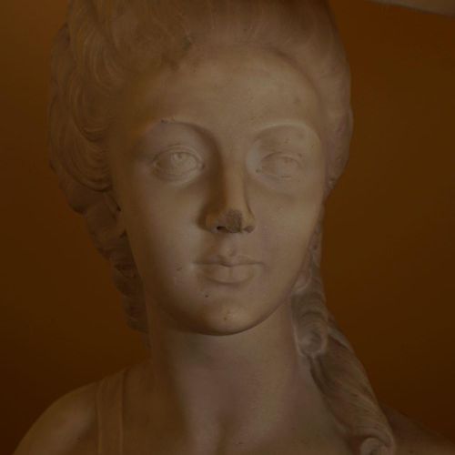 19TH-CENTURY FRENCH SCHOOL 19TH-CENTURY FRENCH SCHOOL Marble bust of Venus, rais&hellip;