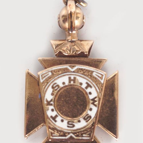 FRATERNITY CROSS FRATERNITY CROSSIn Hoc Signo Vinces, surmounted by a bust in ar&hellip;