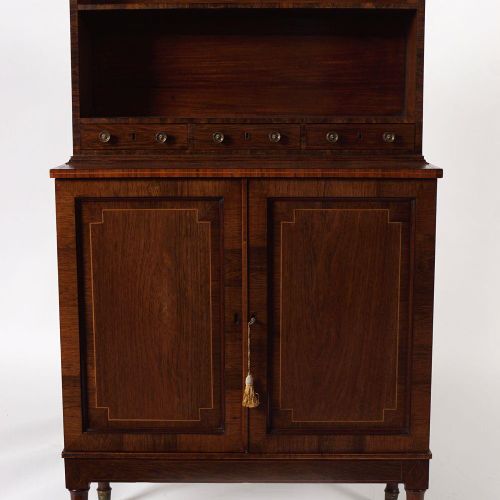 REGENCY PERIOD ROSEWOOD BOOKCASE BIBLIOTHEQUE EN BOIS DE ROSE DE LA PÉRIODE RÉGE&hellip;