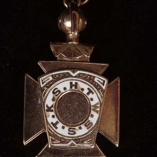 FRATERNITY CROSS CROIX DE LA FRATERNITÉIn Hoc Signo Vinces, surmontée d'un buste&hellip;