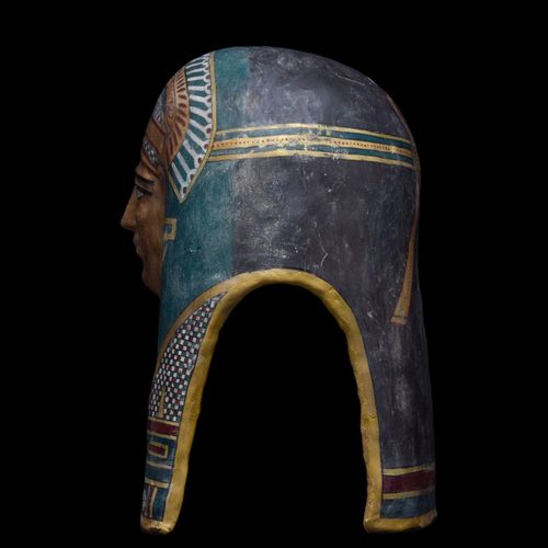 Null Ptolemäische Periode, ca. 332-30 V. CHR.
Eine altägyptische Knorpelmaske vo&hellip;