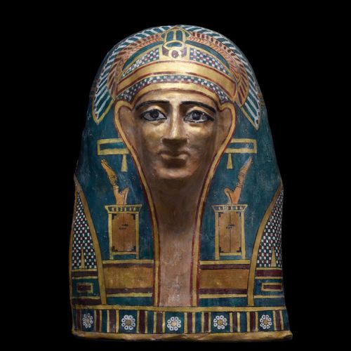 Null Période ptolémaïque, env. 332-30 AV.
Masque en cartonnage de l'Égypte ancie&hellip;