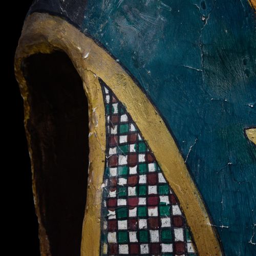 Null Periodo tolemaico, ca. 332-30 A.C.
Antica maschera egizia in cartonnage di &hellip;