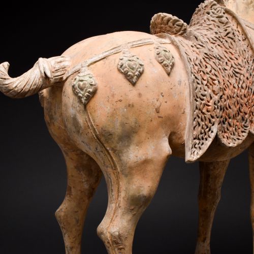 LARGE CHINESE TANG DYNASTY TERRACOTTA HORSE - TL TESTED Ca. 618-906 AP. 
Un gran&hellip;
