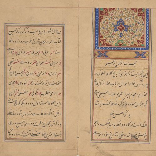 Null 来自重要私人收藏的财产



Mirza Muhammed Yusuf al-Masiji (?), A treatise about calligr&hellip;