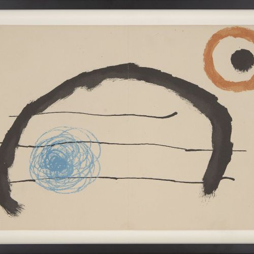 Null Joan Miró, 

Español 1893-1983- 



Obra Inedita Reciente, 1964;



litogra&hellip;