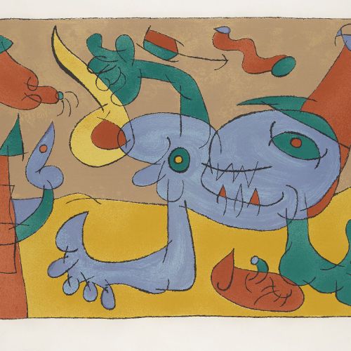 Null Joan Miró, 

Spanier 1893-1983-



Das Massaker am König von Polen III [Mou&hellip;