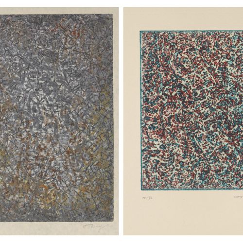 Null Mark Tobey, 

Américain 1890-1976-



Summer Joy et Untitled (Abstract), 19&hellip;
