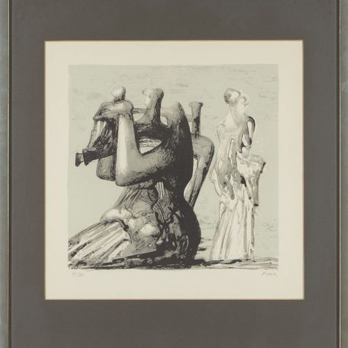 Null Henry Moore OM CH FBA, 

British 1898-1986-



Mother and Child with Light &hellip;