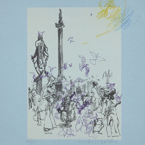 Null Feliks Topolski RA, 

Polonais/Britannique 1907-1989- 



La suite de Londr&hellip;