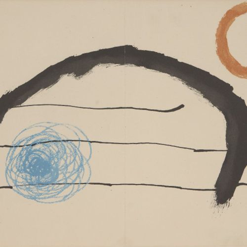Null Joan Miró, 

Spanier 1893-1983- 



Obra Inedita Recent, 1964;



Farblitho&hellip;