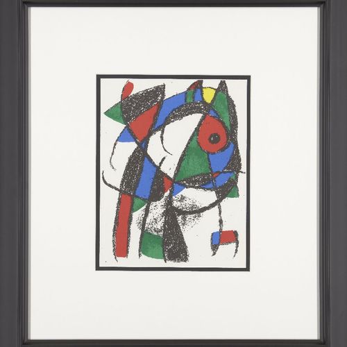 Null Joan Miró, 

Spanier 1893-1983- 



Lithographie I [Mourlot 1037], 1975;


&hellip;
