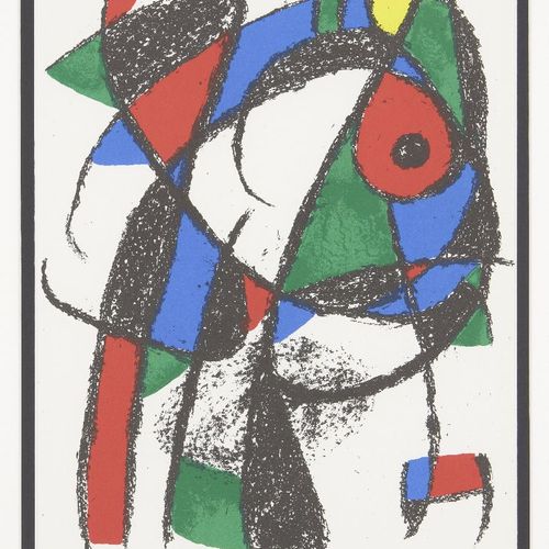 Null Joan Miró, 

Spanish 1893-1983- 



Lithograph I [Mourlot 1037], 1975;



l&hellip;