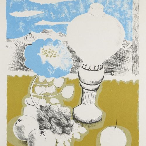 Null Mary Fedden OBE RA RWA, 

britannico 1915-2012-



Natura morta con lampada&hellip;