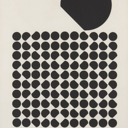 Null Victor Vasarely, 

French-Hungarian 1906-1997-



Morphemes, 1966;



scree&hellip;